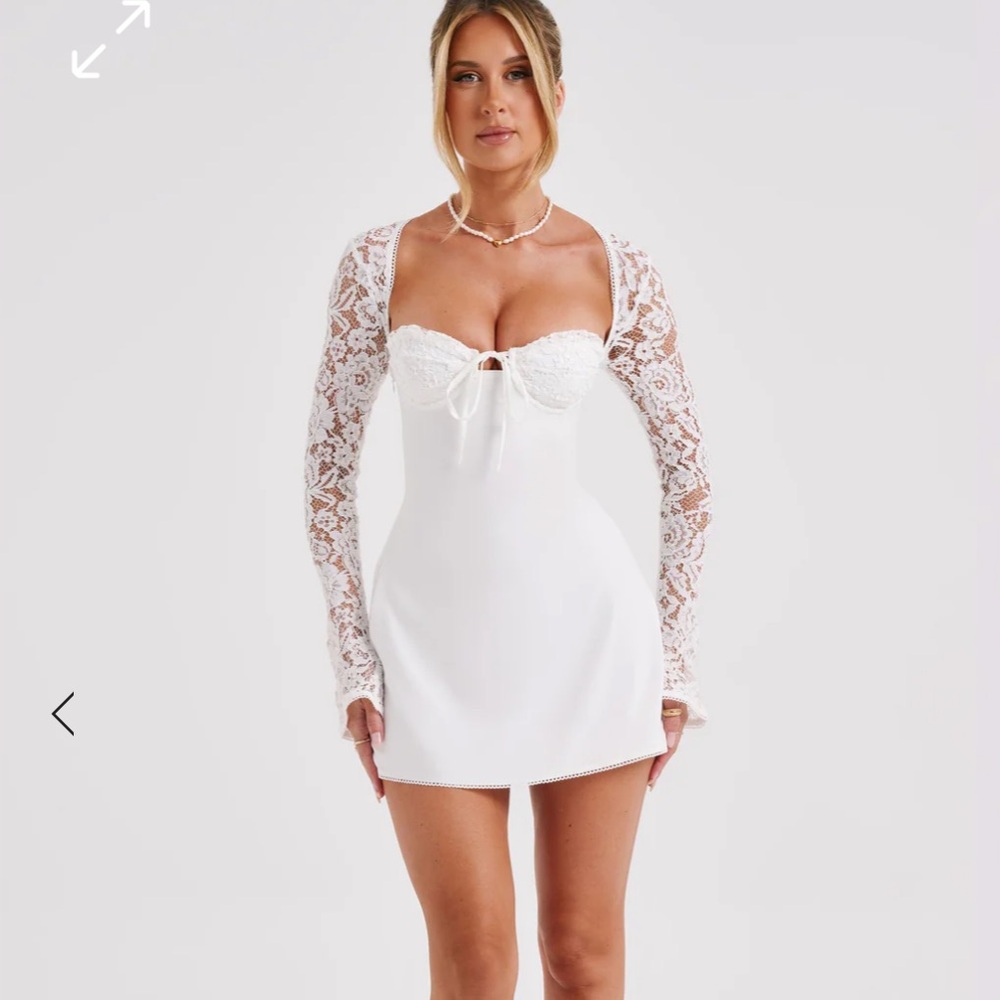 Babyboo Fashion Jacinta Mini Dress Ivory, NWOT